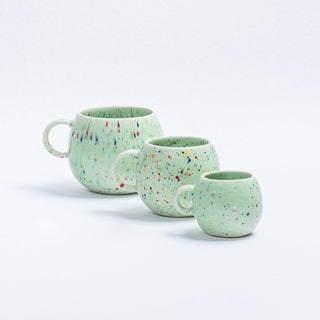 New Party Ball Mug 500ml Green - Egg Back Home