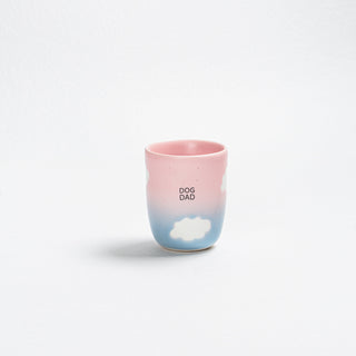 Cloud Sunset Medium Cup 220ml Dog Mom & Dad 2 Pieces Set - Egg Back Home