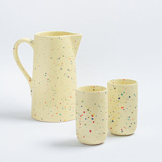 New Party Long Cup 330ml Yellow - Egg Back Home