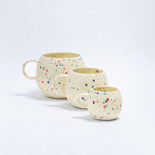 New Party Ball Mug 500ml Yellow - Egg Back Home