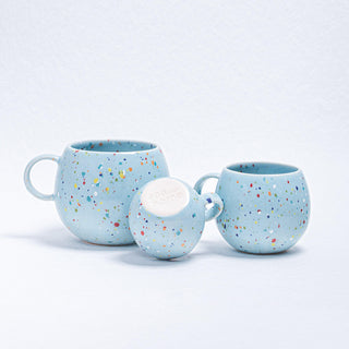New Party Ball Mug 500ml Blue - Egg Back Home